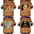 Anime One Piece Wanted Order Kraft Paper Collection Posters Bounty Poster Wall Decoration. 
