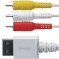 Original Nintendo Wii Composite AV Video Cable. 