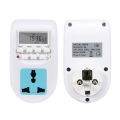 Digital Timer Socket Switch LCD Timing Weekly Programmable Timer Switch 220V-10A Multi-functional. 
