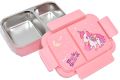STAINLESS STEEL HOT&COOL UNICORN LUNCH BOX / STATIONERY FOR KIDS. 