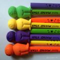 Piano Lead Pencil Star with Eraser (Pack of 12Pcs). 