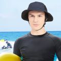 Men Sun Protection Fishing Hat Summer Breathable Mesh Climbing Hiking Caps Anti-UV Sun Hat Men's Panama Hat Bucket Hats Uni. 