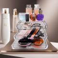 3 Plastic Vanity, Compact Slim Storage Organization Drawers Set for Cosmetics, Dental Supplies, Hair Care, Bathroom, Dorm, Desk, Countertop, Office,. 
