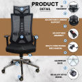 Ergonomic Executive Chair with Adjustable Lumbar Support -M-30HR ( Upgraded Version ) - 3 Years Warranty. 