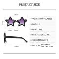 Fashion Unique Pentagram Sunglasses Christmas Party Star Shape Sun Glasses for Women Men Shining Shades Xmas Festival Eyewear. 