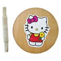 Wooden Roti Making Patla Belan Toy Wooden Chakla Belan For Kids - H1000245. 