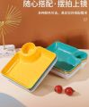 Fries Tray serving plates food boats disposable boat stands food trays disposable dumpling plate with saucer baby food tray french fries plate fruit dish pizza. 