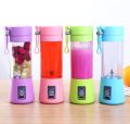 Juicer Blender 6 Blades USB Portable 380ml Mini Fruit Bottle by zayraz Juicer Small Blender Single Serve USB Rechargeable Cup Blender for Shakes and Food Grade Water Bottle Portable Fruit Juicer Machine. 