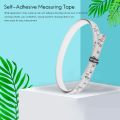 4 Pieces Self-Adhesive Measuring Tape,Steel Ruler for Measuring. 