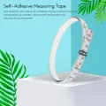 4 Pieces Self-Adhesive Measuring Tape,Steel Ruler for Measuring. 