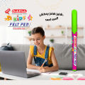 Goldfish Kids Felt Pen with Erasable Blue Ink - (2 Felt Pen with 1 Ink Remover in Blister Pack) -  2 Colourful Blister Packing. 