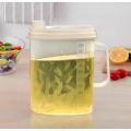 Plastic Oil Jug With Lid & Handle Plastic Oil Bottle for Cooking Use Oil Containers (1 Liter). 