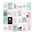 Ticket Calendar with Quotes Tasks 24pcs Diy Advent Calendar with Quotes Tasks for Mindful Christmas Countdown Warm Gift for Mindful Advent Calendar. 