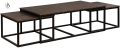3 pc center table  Coffee Table and Nesting Tables Set new design. 