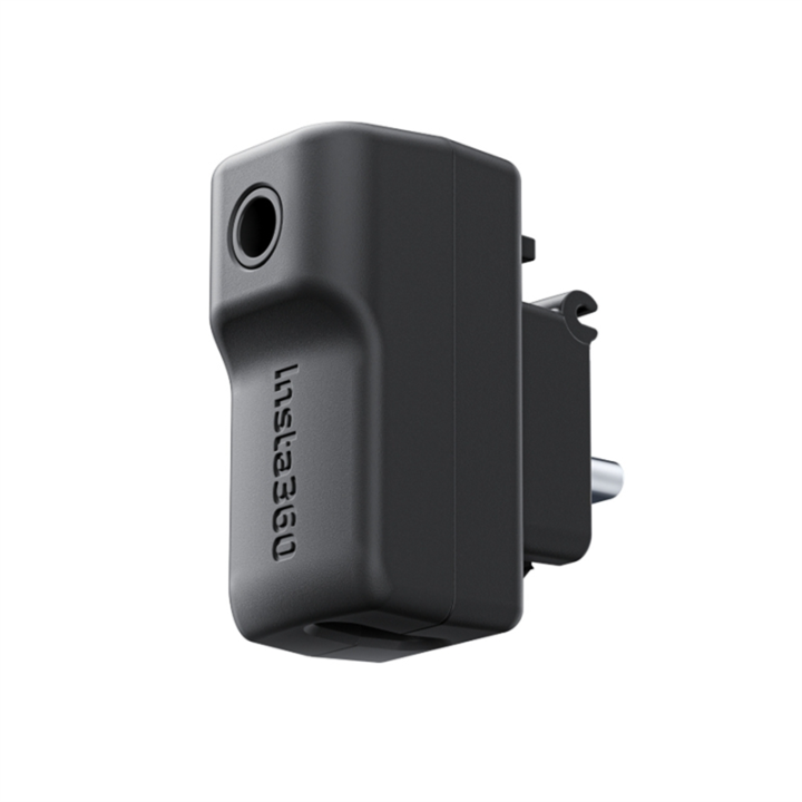 For X4 Charging Microphone Audio Adapter Microphone Sound Recording USBC Type-C Adapter for Insta 360 X4 Easy Install Easy to Use