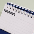 Triangular Folding Desk Calendar 2025 Desk Calendar Flip-top Coil Calendar Schedule Planner Time Management Organizer for Home Office School Supplies Buyers' Favorite Time Management Calendar. 