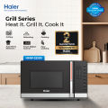 Haier 23L - HMW-23200 - Digital Grill Microwave Oven ( Defrost Function - Multi Cooking Function - Cooking end signal ) - Brand Warranty. 