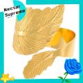 Exquisite Napkin Rings Elegant Maple Leaf Napkin Rings for Wedding Dinner Party Decoration Gold Silver Alloy Open Holders Smooth Design Perfect for Diy Decor Buy Electroplated Napkin Rings. 