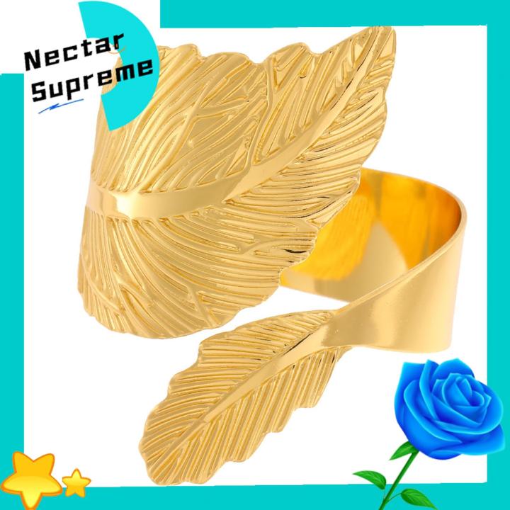 Exquisite Napkin Rings Elegant Maple Leaf Napkin Rings for Wedding Dinner Party Decoration Gold Silver Alloy Open Holders Smooth Design Perfect for Diy Decor Buy Electroplated Napkin Rings