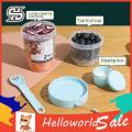 Yogurt Container Portable Salad Box with Fork Two Compartments for School Lunch Food Storage Container for Oatmeal Cereal Nuts Yogurt Bento Cup for Breakfast on the Go Separate Food Storage Container. 
