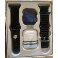 I8 ULTRA Pro Max Series 8 Smartwatch  New Arrival with Free Earbuds & Extra Strap 2 In 1 water proof Full HD Touch Screen 2023 popular Fashion for boys & girls Bluetooth call All Sports Fitness & Health Mode Answer Call. 