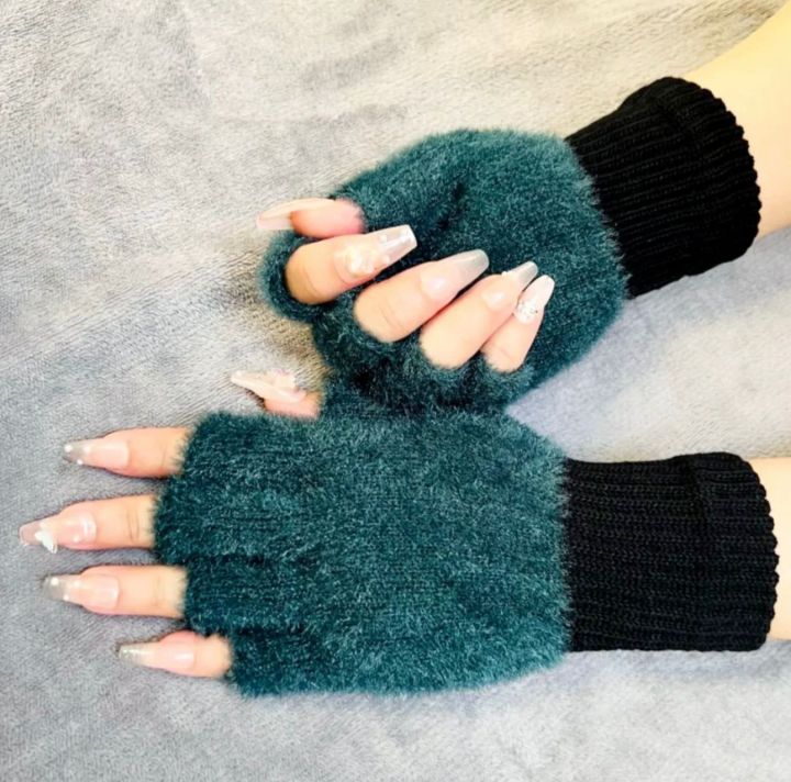 Half Finger Gloves for Girls