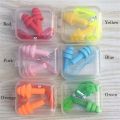Water Sports Rope Soft Silicone Ear Plugs Swimming Ears Protector Hearing Protection Noise Reduction. 