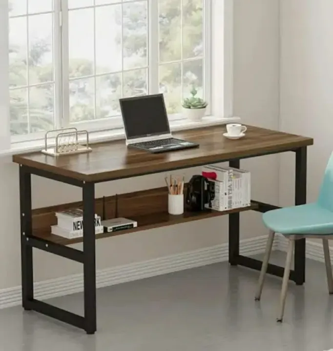 Computer%20and%20Study%20Table%20for%20office%20&%20Home%20writing%20desk%204ft%20length,2ft%20width,%202.5ft%20height%20-%20H%20Shape%20-%20Image%204