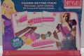 Fashion knitting studio toy. 