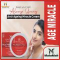 MALAMAH DR BLUSH AGE MIRACLE WHITE PERFECT NIGHT BEAUTY VITAMIN C CREAM FOR ADVANCE FACE FRESHNESS, FRECKLES, ANTI WRINKLES, ANTI AGING, DARK CIRCLES, DEEP SKIN TREATMENT AND ULTRA HD GLOW, ACTIVE SKIN TIGHTNINGS INGREDIENTS INTENSIVE EFFECTS 50G. 