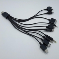 Universal Mobile Charger USB Cell Phone Charger Cable Multicharger for HTC Samsung iPhone iPo. 