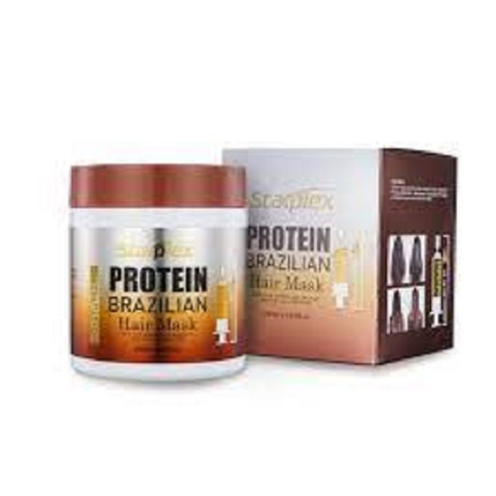 Starplex Collagen Hair Brazilian Keratin Treatment Organic Natural Argan Oil Hair Mask 500ml