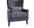1 Modern Sofa Khash Desigen One Seater Black valvet Colour With 1 cousion free {Special Offer available}. 