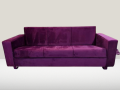 Sofa Combed With Storage 3 Seater Purple Valvet & Custumize Colours Special Offer Available From Customized........ 