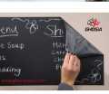 Removable Peel & Stick Blackboard Chalkboard Wall Sticker Adhesive Paper Blackboard Wallpaper With Free Chalks. 