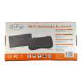 Mini Multimedia Kai Ping Keyboard Plug and Play, 18 Preprogrammed hot Keys, Ultra Slim Keyboard KP-519. 