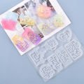 Diy Crystal Glue Mold Quicksand Series Full-Page Set Silicone Mold. 