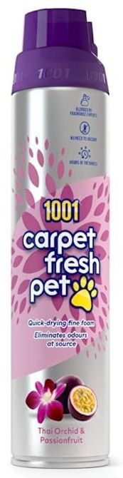 1001 AIR FRESHNER CARPET FRESH PET THAI ORCHID & PASSIONFRUI