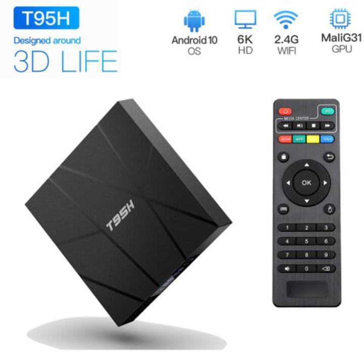 T95 - 4GB+32GB - Android 10 - 6K - 2021 Model - Smart Android Tv Box