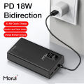 Morui Powerbank 30000mAH, 20000mAH, 10000mAH - Long Lasting Battery With 22.5w Super Fast Charging - Power Bank For Airpods And Mobile - Multiple USB Ports , Type C And Digital Display Powerbank - Universal Device Charger - Compatible With All Phones.. 
