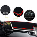 Hyundai Tucson 2020-2025 Sun Protection Velvet Dashboard Mat | Anti-Glare Dash Cover | Custom Fit Interior Dashboard Carpet. 