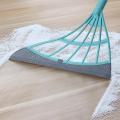 Multifunction Magic Broom 2-in-1 Sweeper Easily Dry the Floor and Remove Dirt Hangable Handle Design for Home Office. 