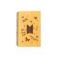 BTS Quotes Wooden Diary | Lined Pages, Motivational Quote Diaries | BTS ARMY Merch | K-Pop Themed Merch. 