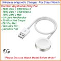 Magnetic Wireless Charging Cable for Smartwatches T800 Ultra / T900 Ultra Smart Watches - Wireless Charger For SmartWatch - Smart Watch Charger. 