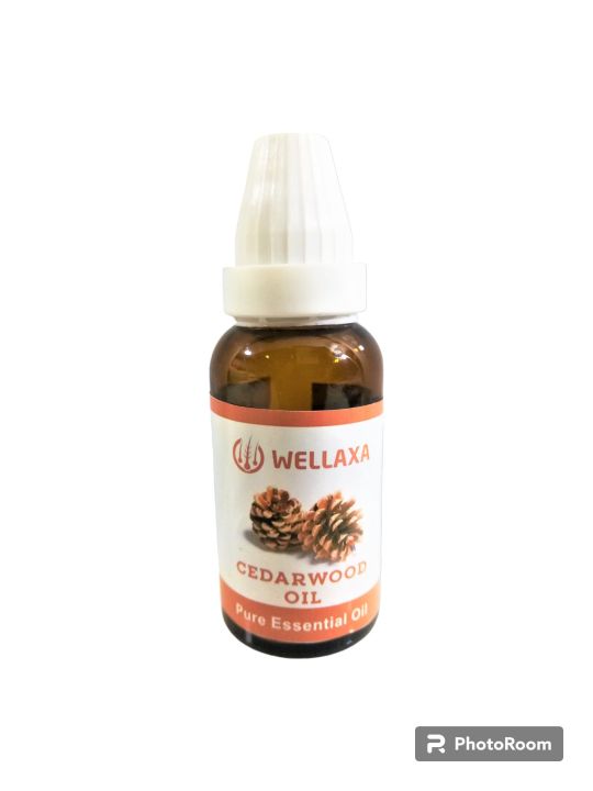 Cedar wood Essential Oil 30 ML Pure and Natural by wellaxa
