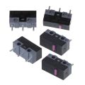 5Pcs HUANO Microswitch White Blue Pink Yellow Dot Mouse Micro Switch Silver Alloy Contacts 10 Million for Lifetime Dropship. 