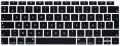 Silicone Keyboard Cover Skin for MacBook Air 13 Inch 2020 with Touch ID (MODLE A2179 and A2337 M1 Chip,UK/EU Layout) Keyboard .Uk model Mackbook Keyboard Cover - Macbook Keyboard Cover. 