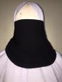 D naqab / Half naqab with Elastic Black. 