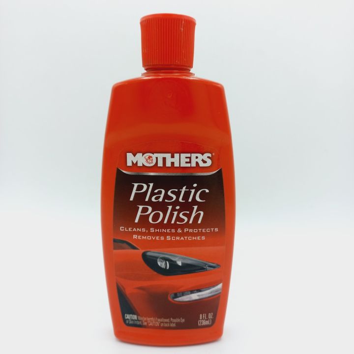 Mothers Plastic Polish 236ML