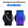 10W Fast Qi Wireless Charging Pad for Samsung Galaxy Note 8 9 10 20 S8 S9 S10 S10E S20 S21 Plus Ultra FE +5G Wireless Charger. 